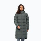 Jack Wolfskin Damen Frozen Palace Daunenmantel schiefergrün