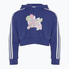 Kinder Sweatshirt adidas Cropped Floral Vermächtnis indigo