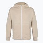 Damen adidas Studio Lounge Fleece Full Zip Sweatshirt botanisch beige mel