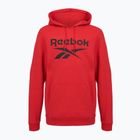 Hoodie Herren Reebok Identity Big Logo Fleece Hoodie vecred/black