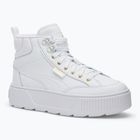 Schuhe Damen PUMA Karmen Mid puma white