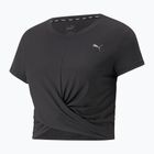 Damen Yoga-T-Shirt PUMA Studio Yogini Lite Twist schwarz 523164 01