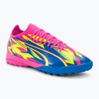 PUMA Ultra Match Energy TT Herren Fußballschuhe leuchtend pink/gelb/ultra blau