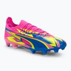 Herren Fußballschuhe PUMA Ultra Ultimate Energy FG/AG leuchtend rosa/ultra blau/gelb alert