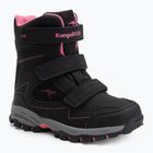 KangaROOS K-Robi KTX jet schwarz/rosa Kinderschneestiefel