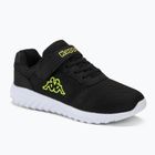 Kappa Tulasa schwarz/lime Kinderschuhe
