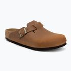 BIRKENSTOCK Boston LEOI Regular cognacfarbene Flip-Flops