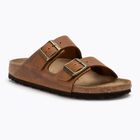 BIRKENSTOCK Arizona LEOI Schmal cognac Flip-Flops