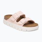 Damenbadelatschen BIRKENSTOCK Arizona Chunky Birko-Flor light rose