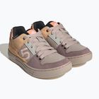 Damen Plateau Radschuhe adidas FIVE TEN Freerider wonder taupe/ftwr weiß/säure orange
