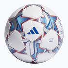 adidas UCL League 23/24 weiß/silbermetallic/bright cyan Größe 5 Fußball