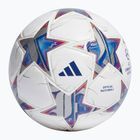 adidas UCL PRO 23/24 Fußball weiß/silbermetallic/helles cyan/royal blau Größe 5