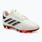 Kinder-Fußballschuhe adidas Copa Pure II Club FxG elfenbein/schwarz/sonnenrot