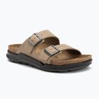Pantoletten BIRKENSTOCK Arizona Crosstown Regular tabacco brown