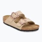 Kinder-Badelatschen BIRKENSTOCK Arizona Flowers Kids Birko-Flor sandcastle