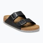Badelatschen BIRKENSTOCK Arizona Birko-Flor black/light gray