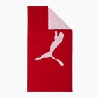 PUMA Team Towel Large für alle Zeiten rot/puma weiß