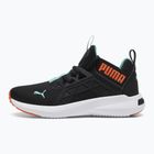 PUMA Softride Enzo NXT Jr Kinderschuhe puma schwarz / jade frost