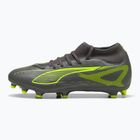 Fußballschuhe Herren PUMA Ultra 5 Play+ FG/AG matte aged silver/yellow alert/puma aged silver