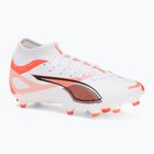 Fußballschuhe Herren PUMA Ultra 5 Play+ FG/AG puma white/puma black/glowing red