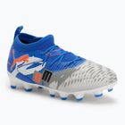 Fußballschuhe Kinder PUMA Future 8 Match Forever FG/AG Jr white/ultra blue/feather gray/puma black/glowing red