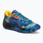 Basketball Herrenschuhe PUMA All-Pro Nitro Dylan Exhibit vivid blue/tropical blue