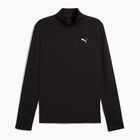 Lauf Hoodie Sweatshirt Herren PUMA Run Velocity Cloudspun 1/4 Zip puma black