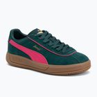 Schuhe Damen PUMA Club Klassika Suede dark myrtle/puma pink