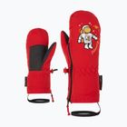 Skihandschuhe Kinder ZIENER LE Zoo Minis red salsa