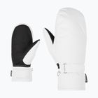 Skihandschuhe Damen ZIENER Kisar Aquashield Mitten white