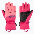 Kinder-Skihandschuhe ZIENER Lavivi-Z AS pop pink
