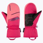 Kinder-Skihandschuhe ZIENER Lavivo-Z AS Mitten pop pink