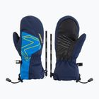 Kinder Skihandschuhe ZIENER Lavalino-Z Aquashield AW Mitten dark navy/cobalt blue