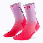 CEP Damen Kompressionssocken Run Edt. Gradient Mid Cut Compression 5.0 rosa/lila fade