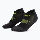 CEP Herren Kompressionssocken Run No Show 5.0 schwarz/lime