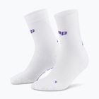 Männer Kompressionsstrümpfe CEP Ultralight Mid Cut 4.0 white