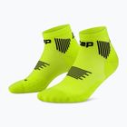 Damen Kompressionsstrümpfe CEP Run Low Cut 5.0 lime/black