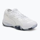Handballschuhe PUMA Eliminate NITRO SQD 4 puma white/baltic sea blue/fresh water