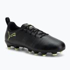 Fußballschuhe Kinder PUMA Future 8 Play FG/AG Jr puma black/fizzy light/green terrain