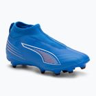 PUMA Ultra 6 Match+ LL FG/AG Jr Kinder-Fußballschuhe ultra blau/puma weiß/glühend rot