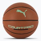 PUMA teamJAWS Court Pro Basketball Leder braun/dunkel Schatten Größe 7