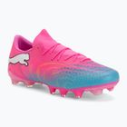 Fußballschuhe PUMA Future 9 Match Fusion FG/AG poison pink/puma white/sun stream/bright aqua/puma black