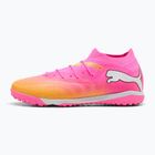 Fußballschuhe PUMA Future 9 Match TT poison pink/puma white/sun stream/bright aqua/puma black