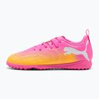 Kinder Fußballschuhe PUMA Future 9 Play TT poison pink/puma white/sun stream/bright aqua/puma black
