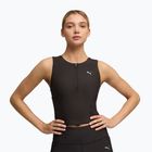 Damentop fürs Laufen PUMA Run Lightstride Crop Top puma black