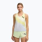 Damen-Laufshirt PUMA Lightspeed Ultraweave Graphic Singlet silver mist