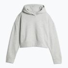 Damenpullover Puma Hyrox World Cropped Hoodie light grey