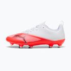 Kinder-Fußballschuhe Puma Ultra 7 Play FG/AG Jr Ultra Red/Puma Black/Puma White