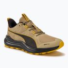 PUMA Reflect Lite Trail Laufschuh prairie tan/yellow sizzle/puma schwarz