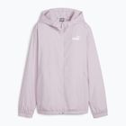 PUMA ESS Solid Windbreaker Kapuzenjacke für Frauen Grape Mist Jacke